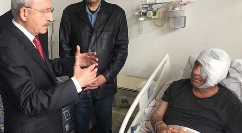 Kılıçdaroğlu’ndan saldırıya uğrayan Demirağ’a ziyaret