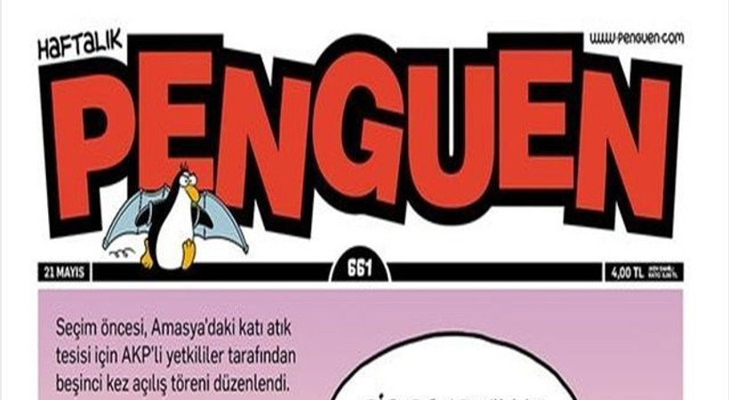 'Penguen' 12 yıllık dergiyi yeniden açtı! Yenilenen tasarımıyla okuyucu karşısına çıktı!