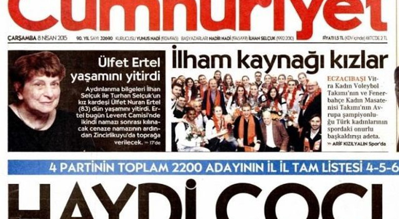 2 yeni yazar daha Cumhuriyet'te!