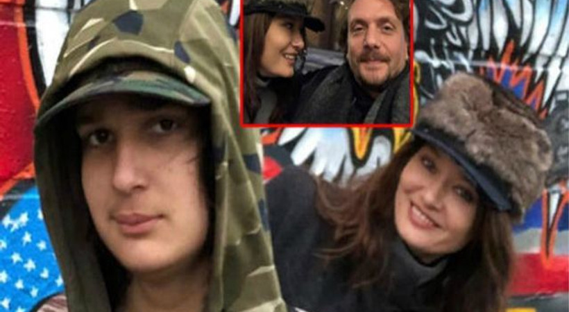 Ünlü oyuncudan evlat ziyareti! Sevgilisi de eşlik etti