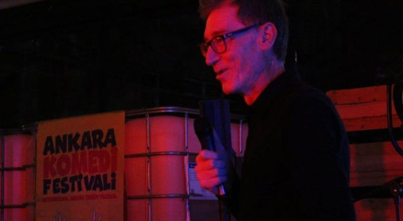 Vedat Özdemiroğlu, Ankara Komedi Festivali’nde sahneye çıktı