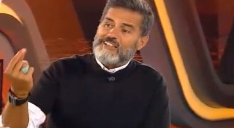 Eski manken canlı yayında sunucuya sinirlendi!