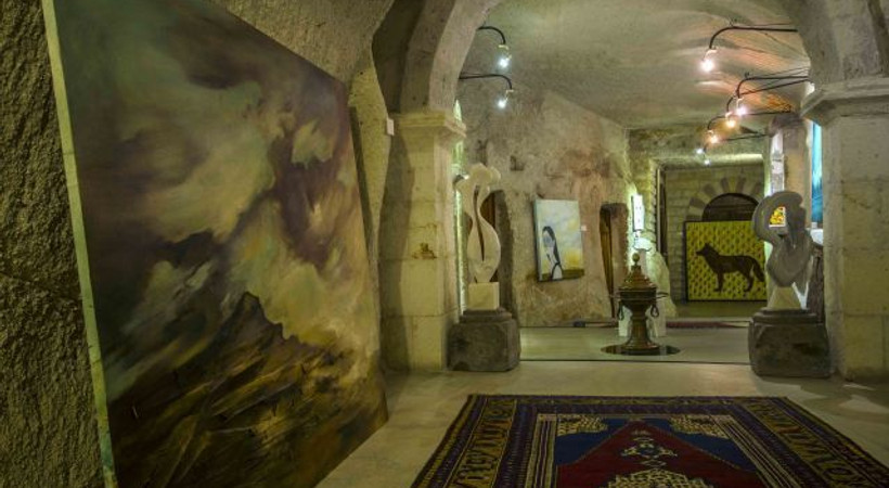 Müze otelde sanat galerisi!