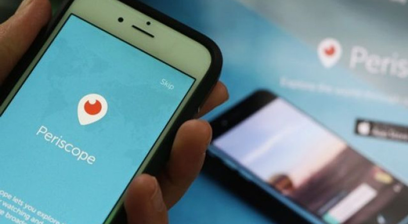 'Periscope'tan tecavüz yayını' suçlaması