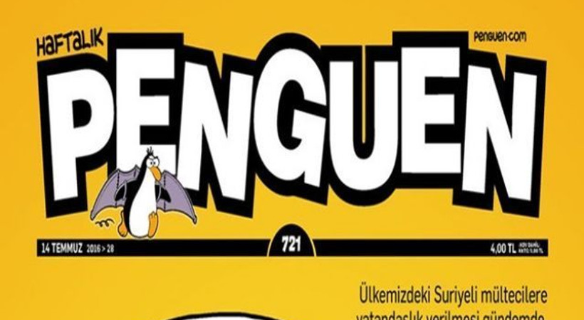 Suriyeli mülteciler vatandaşlıktan vazgeçiyor! Penguen'in kapağında!