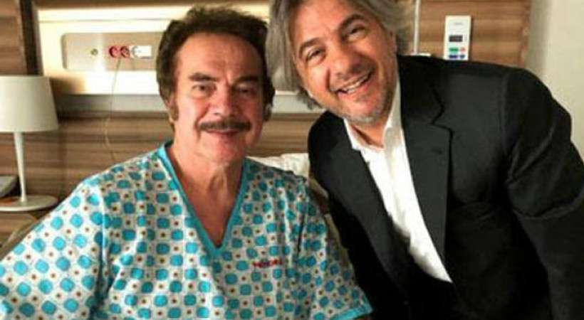 Orhan Gencebay'dan haber var! Hastane odasından ilk fotoğraf