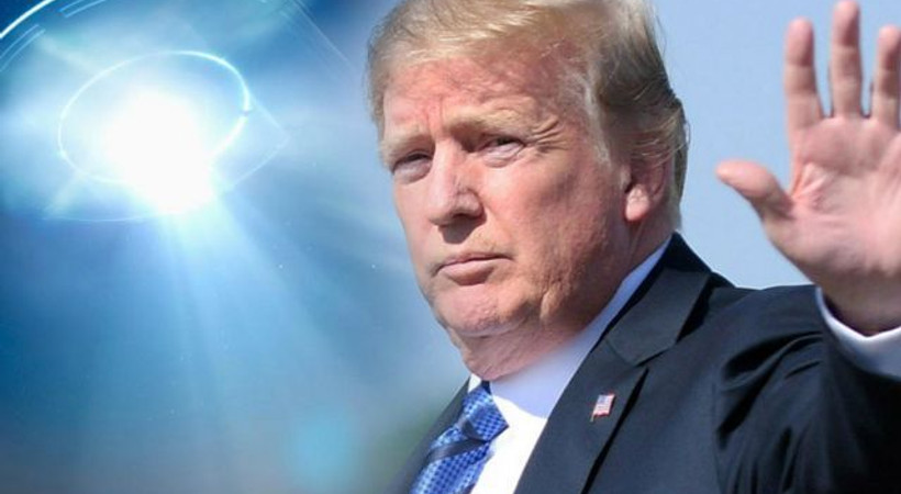 Donald Trump'tan UFO açıklaması: Her şey mümkün