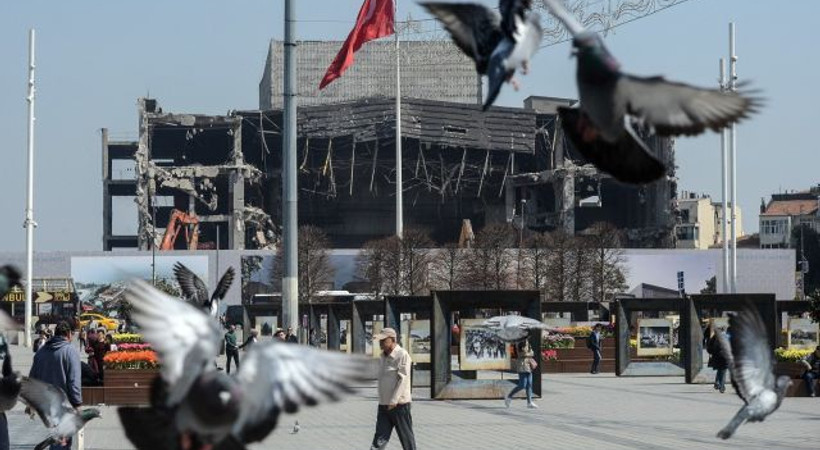 İlk kez görüntülendi! İşte, AKM'nin içeriden çekilmiş son hali