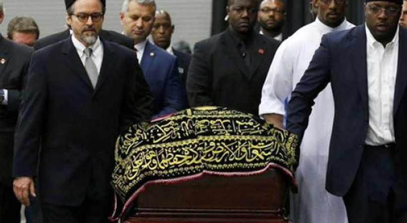 Muhammed Ali son yolculuğuna uğurlandı