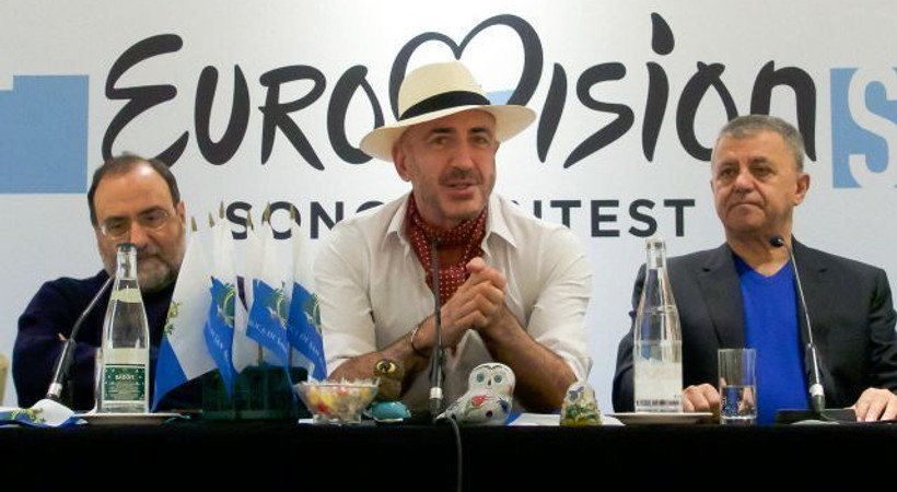 Türk şarkıcı Serhat Hacıpaşalıoğlu, Eurovision şarkısını Paris'te tanıttı