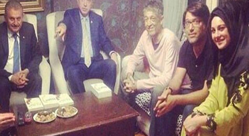 Erdoğan'dan 'Uzun Adam' şarkısının yaratıcısına ziyaret