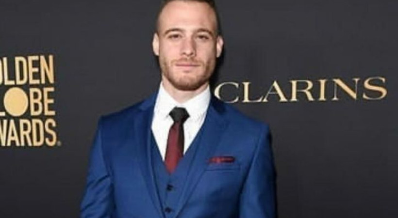 Kerem Bursin Golden Globe'un partisine katıldı