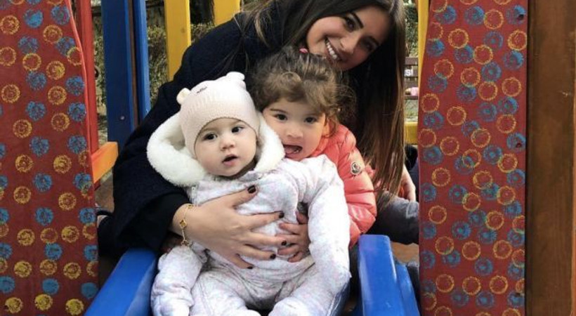 İki çocuğa, altı bakıcı birden!