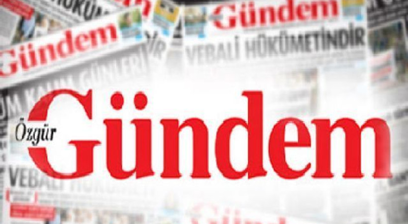 Kapatılan Özgür Gündem gazetesi bu manşetle çıktı!