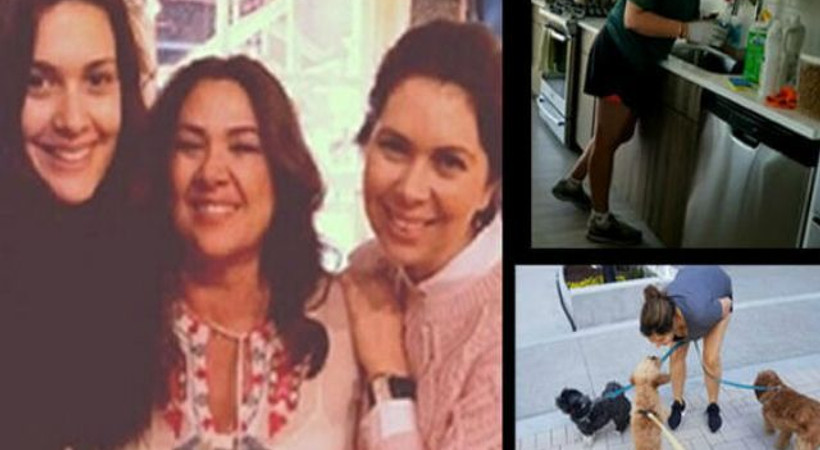 Bergüzar Korel'in kardeşi Amerika'da ev temizliyor