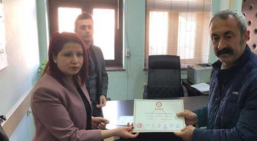 Fatih Mehmet Maçoğlu mazbatasını aldı!
