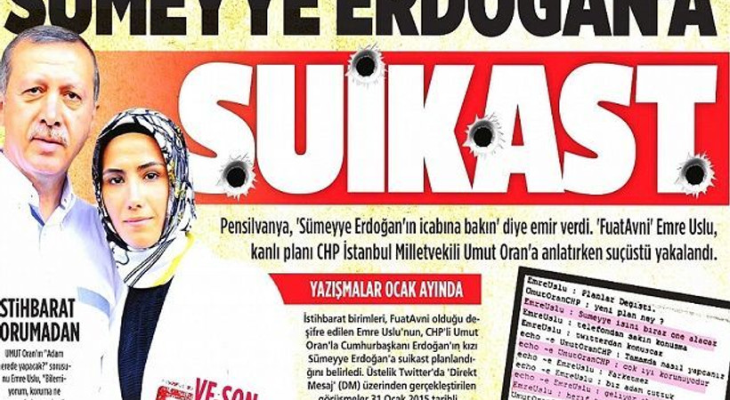 'Sümeyye Erdoğan'a suikast' iddiasını yalanlayan hakimle ilgili yeni karar!
