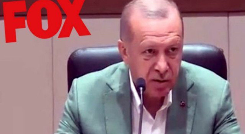 Cumhurbaşkanı Erdoğan'dan FOX muhabirine sert sözler!