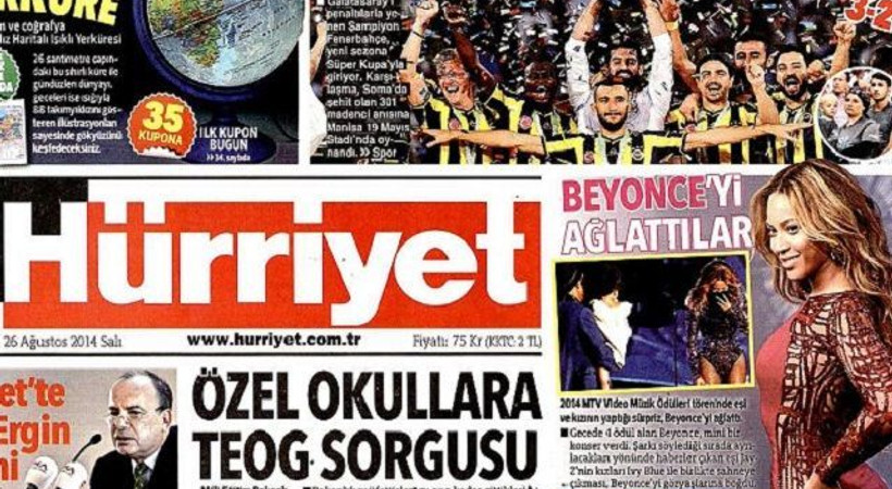 Hürriyet yeni bir döneme girdi, ilk sayfadan böyle duyurdu!