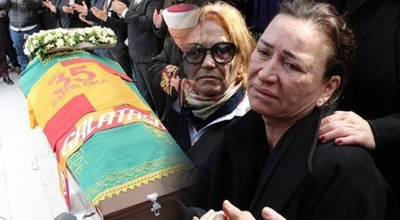 Demet Akbağ’ın eşi Zafer Çika, gözyaşları ile uğurlandı