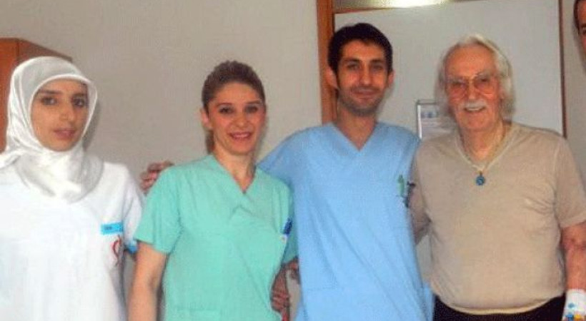 Kalp krizi geçiren usta oyuncu taburcu oldu