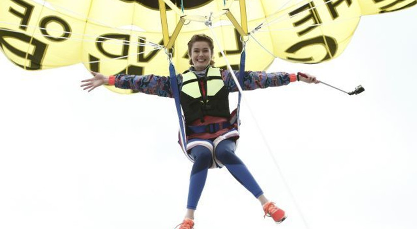 Burcu Biricik '8. Gün' için uçtu!