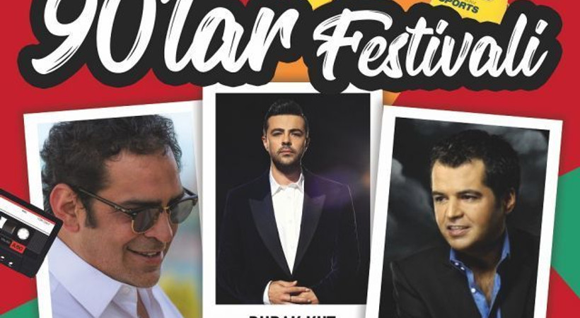 Burak Kut, Ege ve Ferda Anıl Yarkın 90'lar Festivali'nde buluşuyor!