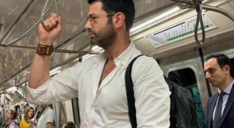 Keremcem'in imdadına metro yetişti!
