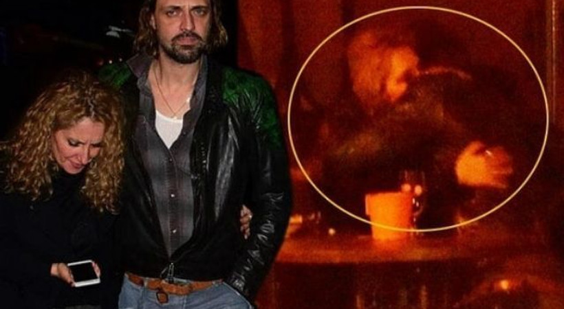 Ebru Özkan'ın eşi Ertan Saban bir kadınla görüntülendi