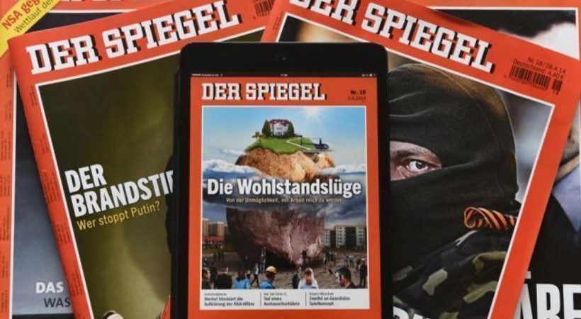 Der Spiegel 'Erdoğan şiiri' krizini kapağa taşıdı! Dergi bugün bakın nasıl çıktı?