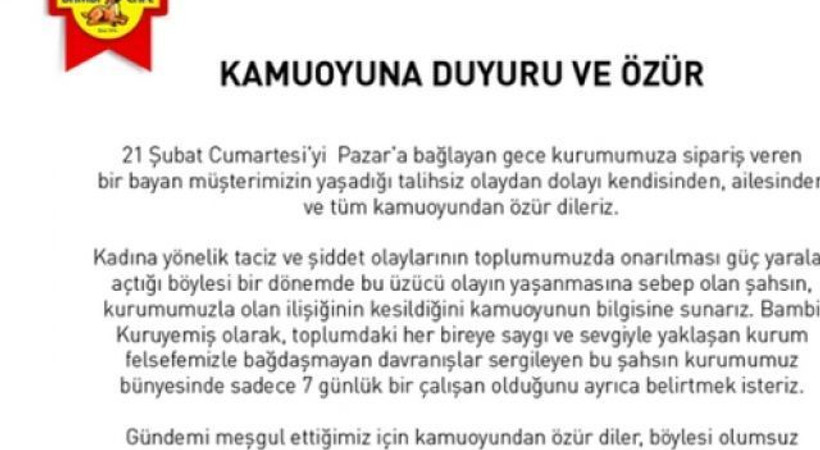 Uğradığı tacizi sosyal medyada paylaştı, tacizci işten çıkarıldı!