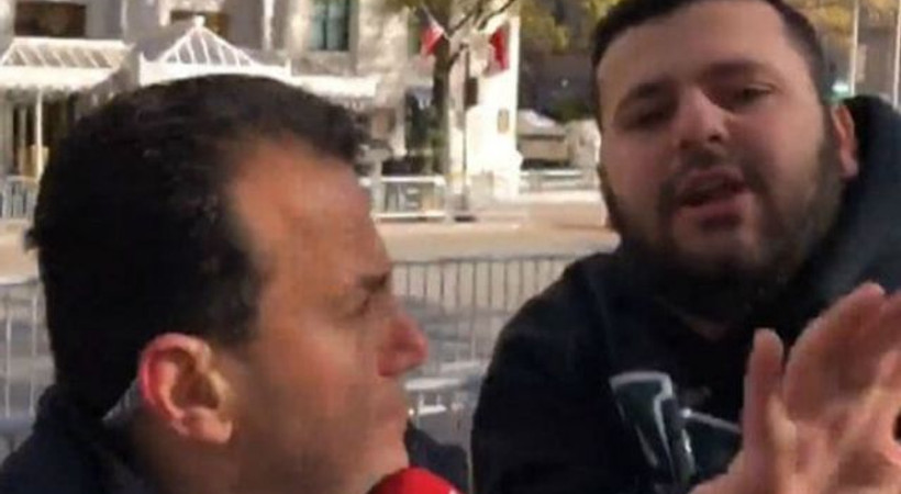 ABD'de terör örgütü yandaşlarından TRT ekibine saldırı!