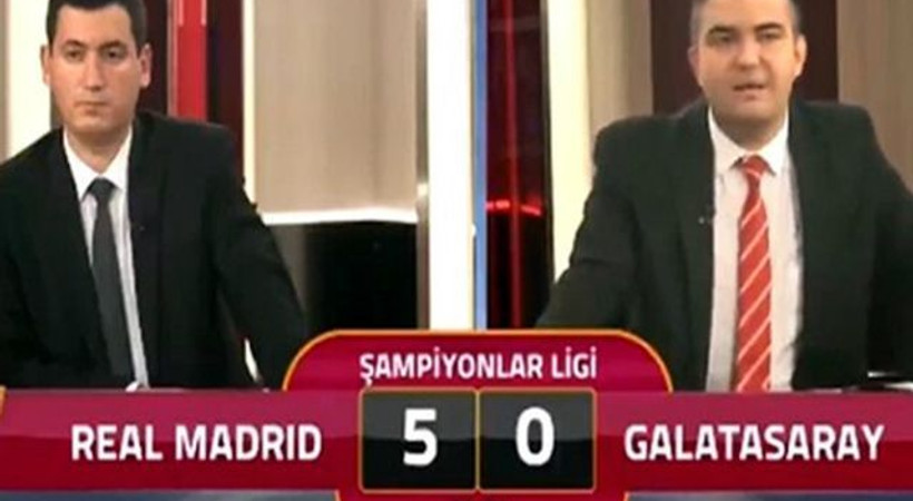 Galatasaray TV’de ilginç anlar: '5’e razıydık'