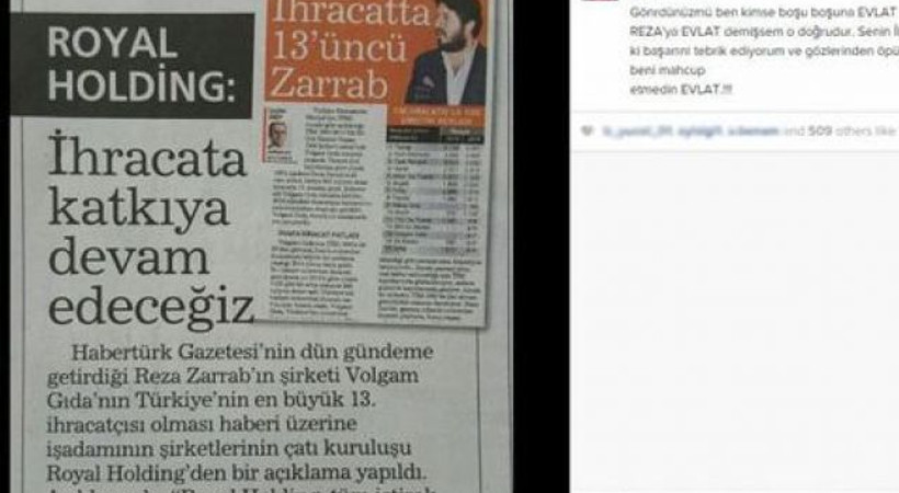 İbrahim Tatlıses'ten Rıza Sarraf'a övgü