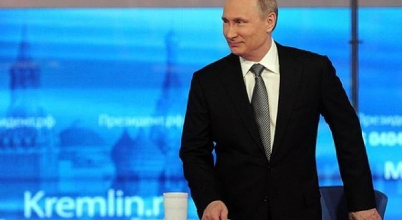 Putin'e canlı yayında zor soru: 'Poroşenko ve Erdoğan aynı anda boğulsa hangisini kurtarırdınız?'