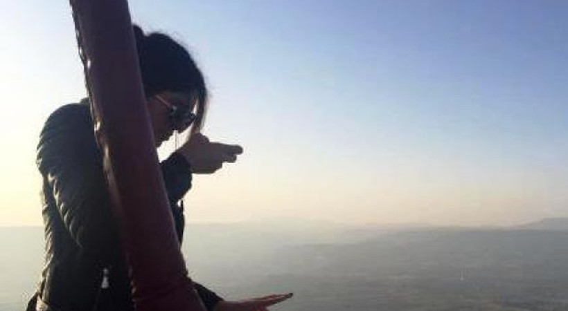 Kendall Jenner'dan Kapadokya selfie'si