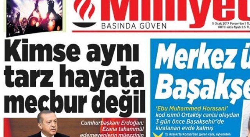 Milliyet Kıbrıs’ta tirajlarını uçurdu!