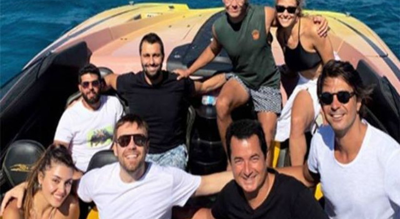 Acun Ilıcalı, ünlü isimleri teknesinde ağırladı