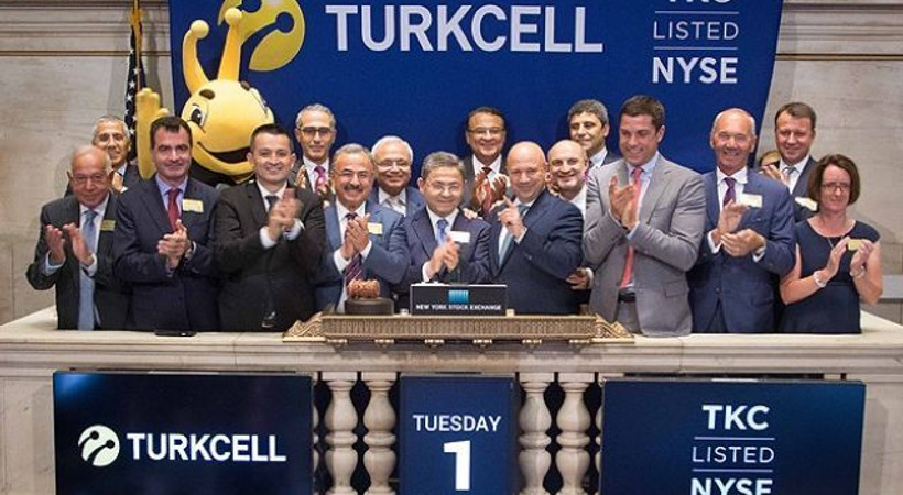 New York'ta gong Turkcell için çaldı