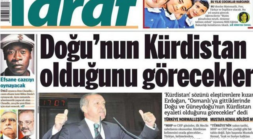 'Darmadağın olduk!' Taraf'a böyle veda etti!