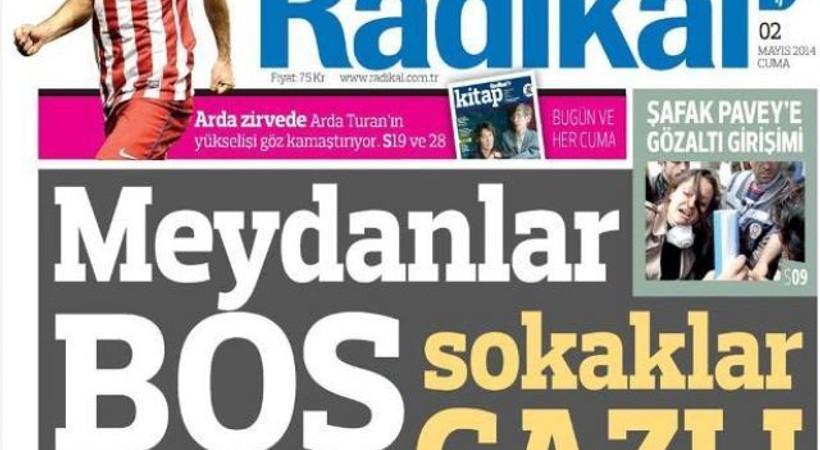 Radikal yazarları ve muhabirlerine 3 yıla kadar hapis!