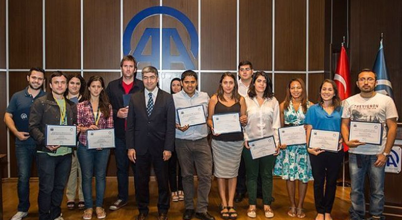 Latin Amerikalı gazeteciler sertifikalarını aldı