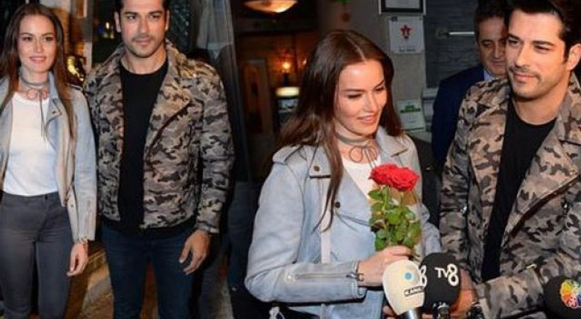 Fahriye Evcen ve Burak Özçivit'ten ön davetiye açıklaması