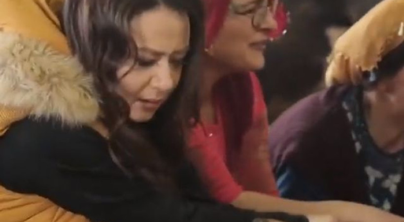 Ezgi Sertel, canlı yayında doğum yaptırdı!