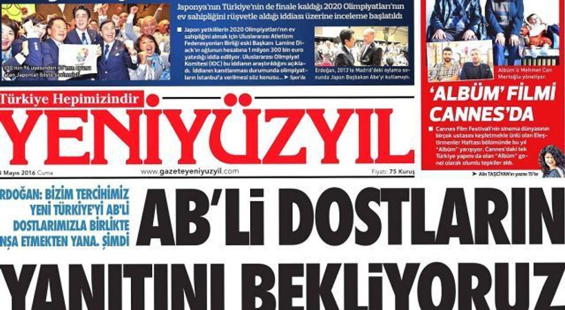 Yeni Yüzyıl gazetesinde deprem! Gazetenin tepe yöneticisi görevi bıraktı!