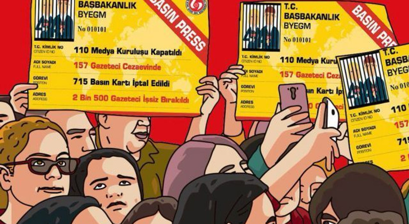 Sanatçılar ve yazarlar Çağlayan Adliyesi'nde nöbet tutacak!