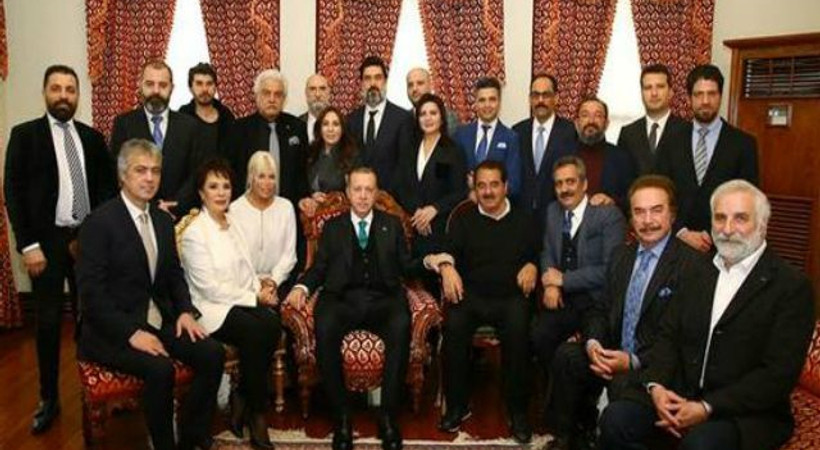 Sanatçılar Cumhurbaşkanı Erdoğan'ın doğum gününü kutladı