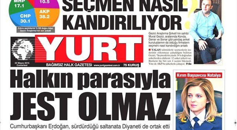 Yurt gazetesine yeni yazarlar!