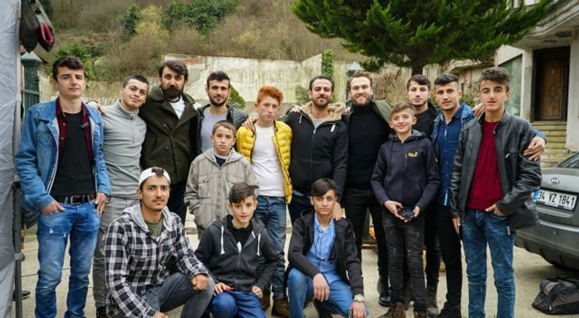 Çukurcalı gençler, Çukur setini ziyaret etti!