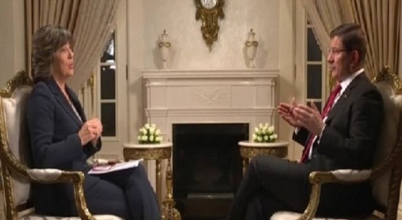 Davutoğlu, CNN'den Amanpour'a konuştu: 'Basın özgürlüğü benim için... '